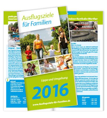 Ausflugsziele für Familien - Ausgabe 2016
